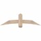 Ekena Millwork Bellingham Smooth Timber Gable Bracket, Douglas Fir, 60"W x 17"H x 5 1/2"D x 5 1/2"F, 7/12 Pitch GBW060X17X0606BEL00SDF - alternate 1
